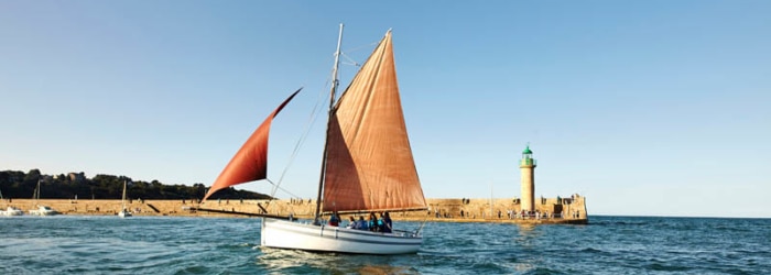 Sortie en mer avec le vieux gréement le Rigel