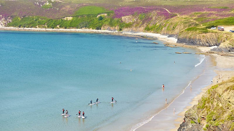 camaret sur mer plage