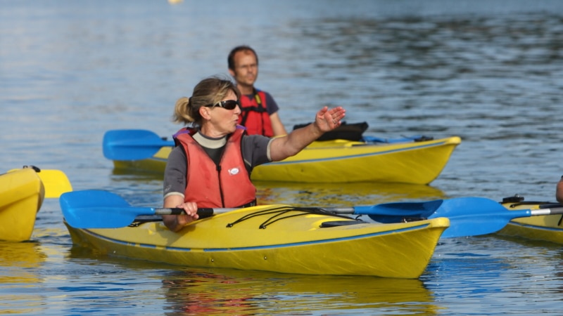 Découvrir la Baie en kayak à Fouesnant-Les Glénan