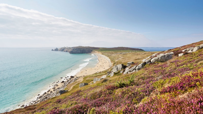 camaret sur mer plages