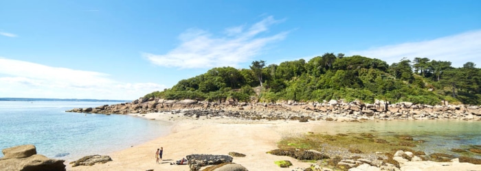 Aller faire une balade sur l'ile Milliau accessible à marée basse