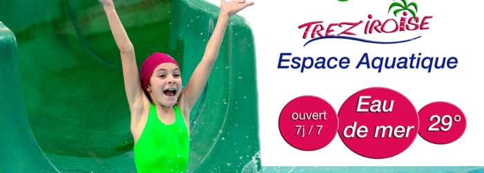 S'accorder un moment de détente à la Tréziroise, la fameuse piscine d’eau de mer chauffée à 29°C