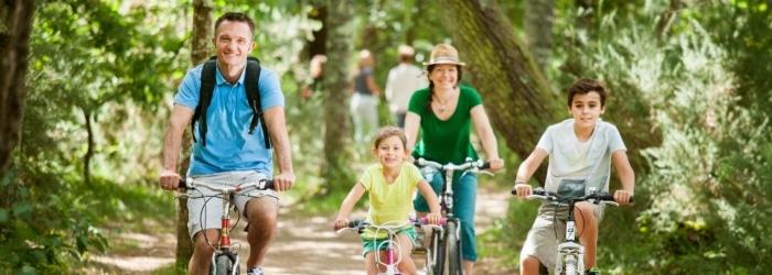 Parcourir la Voie Verte en vélo vers la côte sauvage