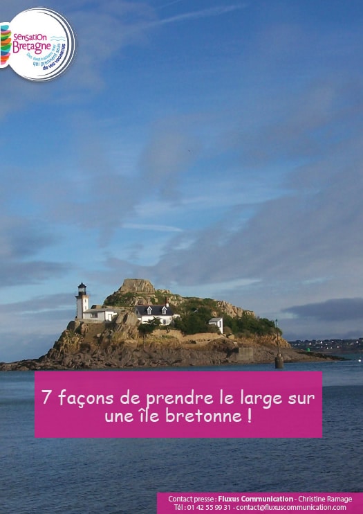 7 façons de prendre le large sur une île bretonne !