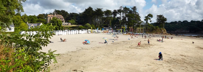 La plage Saint-Nicolas à Port-Manec’h