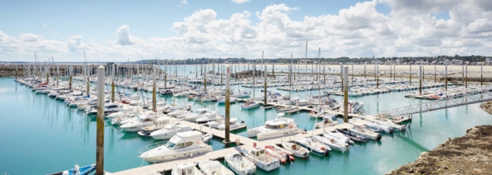 Déjeuner sur le port, à « La Poissonnerie ».