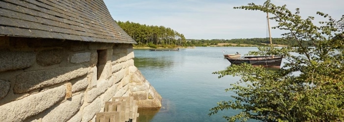 Le moulin à marée dans la fôret du Hénan à Névez