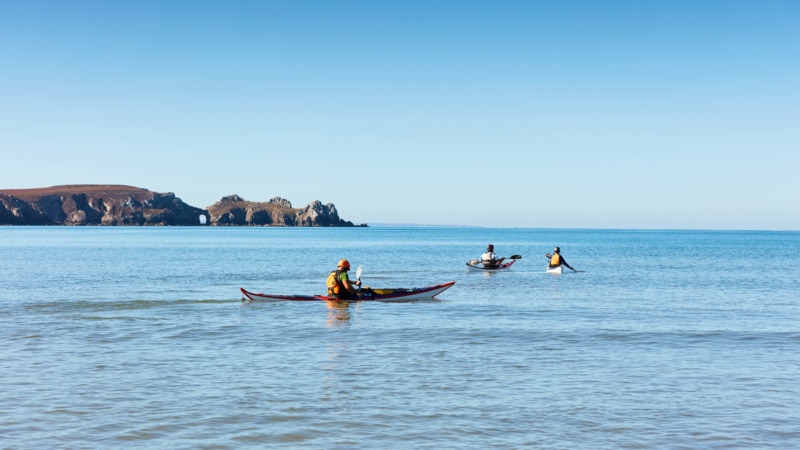 Sortie Kayak entre amis à Camaret-sur-Mer