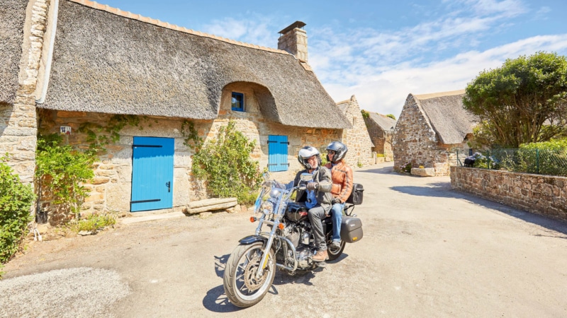 Road trip en moto à Névez