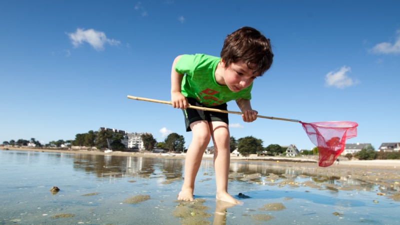 S’initier à la pêche à pied en famille à Carnac