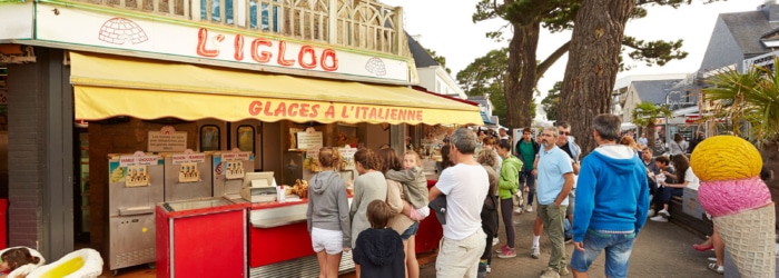 Manger une glace