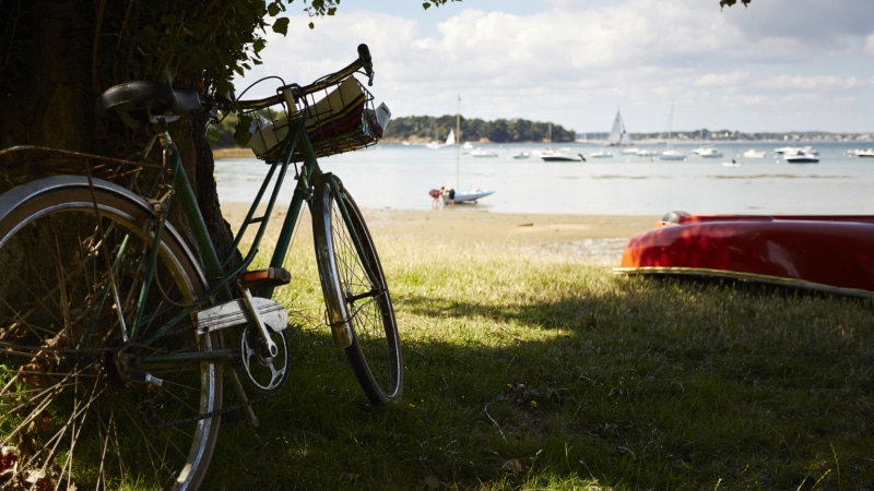 La plage des 3 Fontaines à Arzon - Golfe du Morbihan