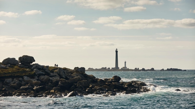 Le phare de l'île Vierge à Plouguerneau
