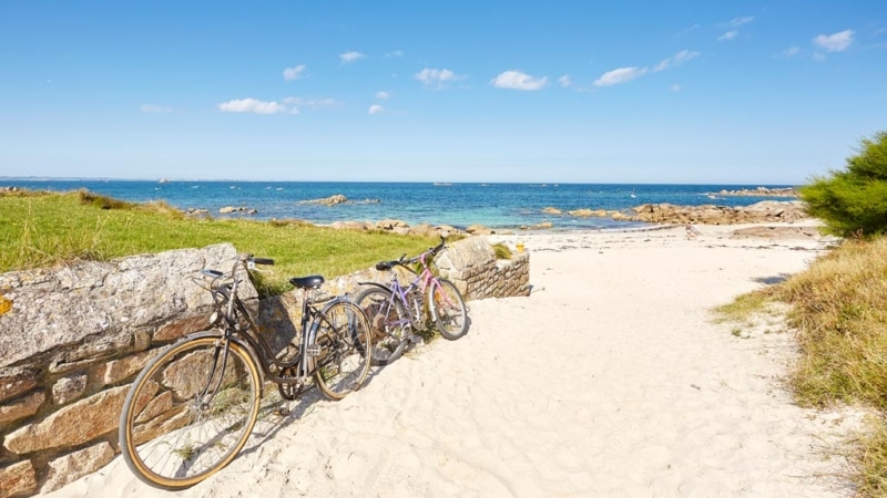 Plouescat à vélo