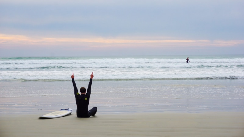 Week-end surf entre amis