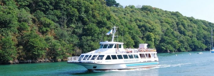 Une croisière le long de la rivière de l'Odet