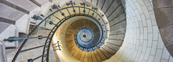 Grimper en haut du phare d'Eckmühl à Penmarc'h