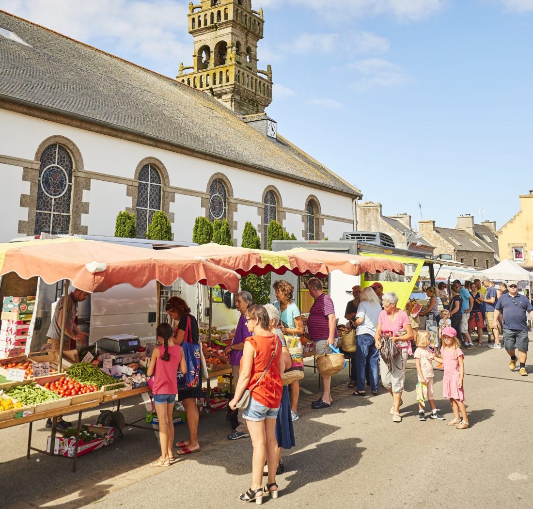 Les jours de marchés à Landéda