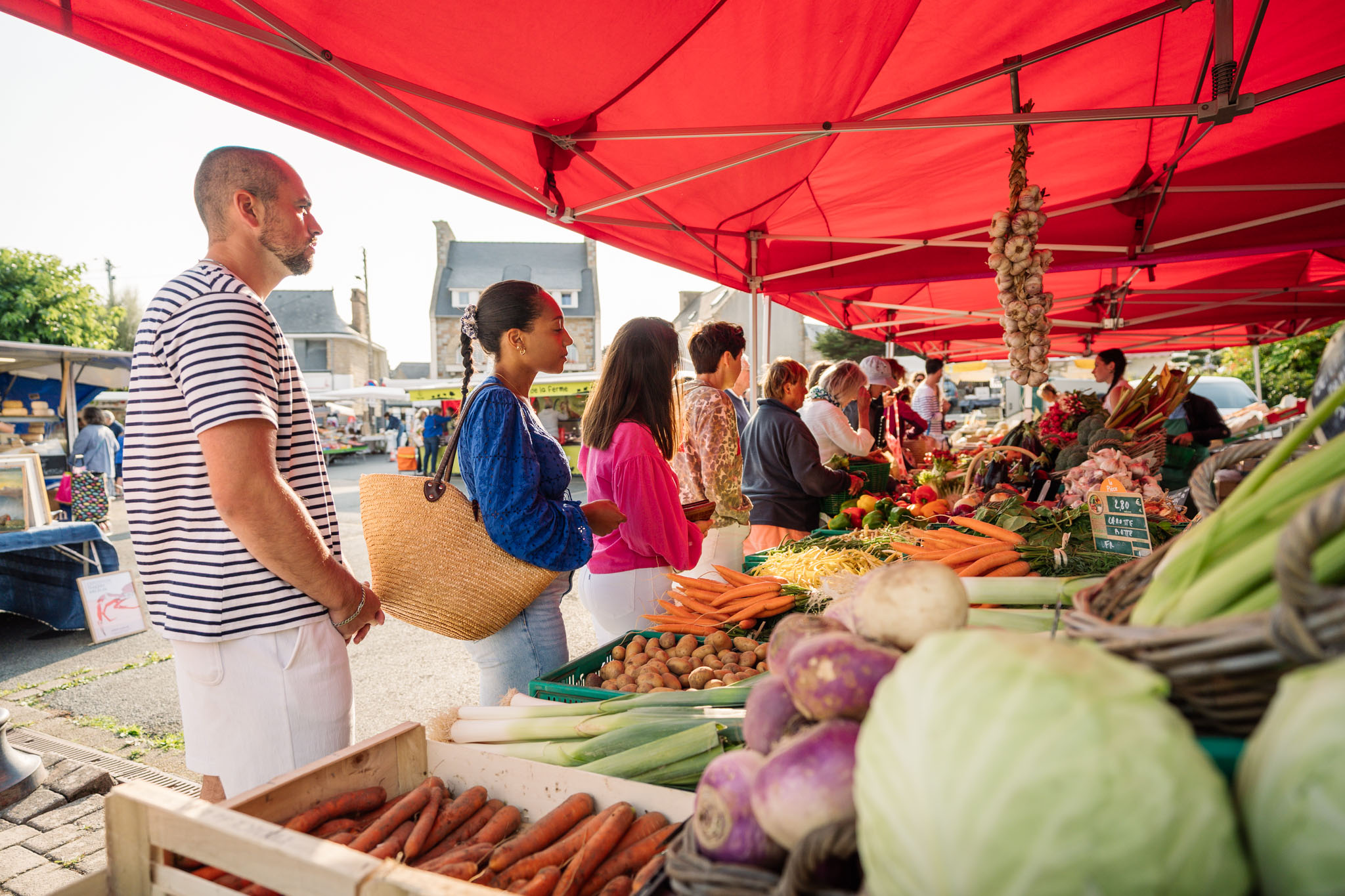 Les jours de marchés à Trébeurden