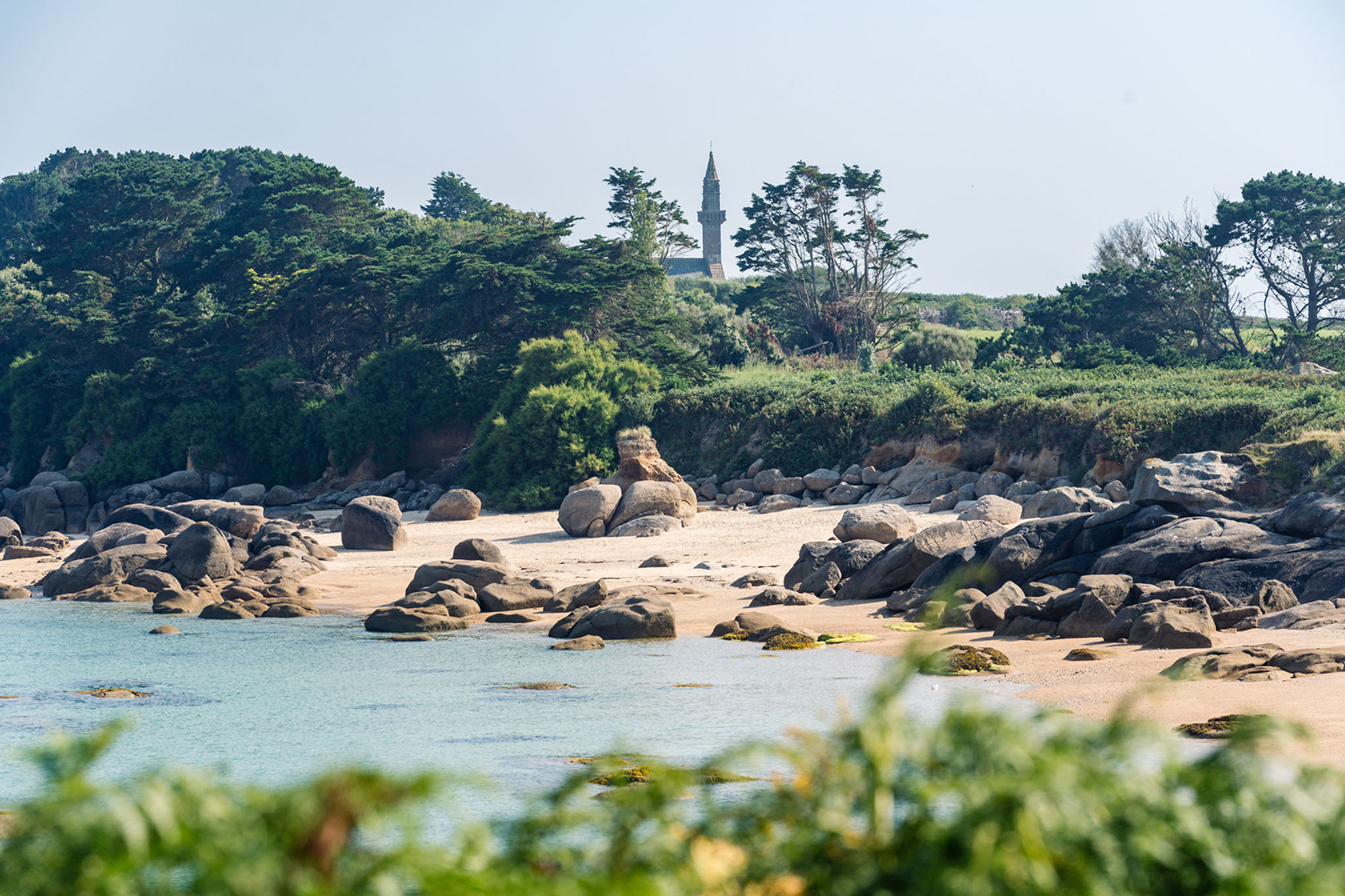 Le tour de l'île Callot