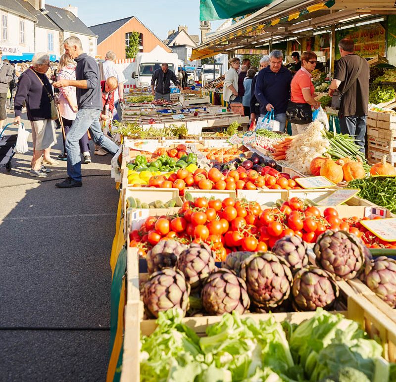 Les jours de marchés à Carantec