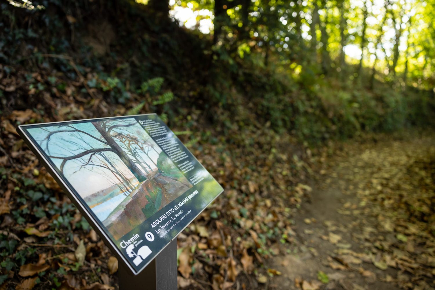 Le chemin des peintres