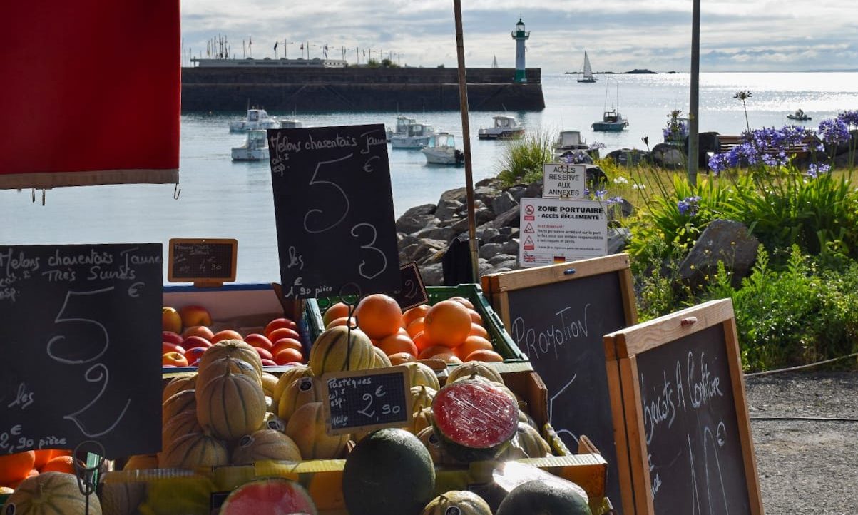 Les jours de marchés à Saint-Quay-Portrieux