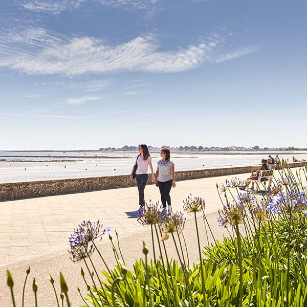 La grande plage et son remblai