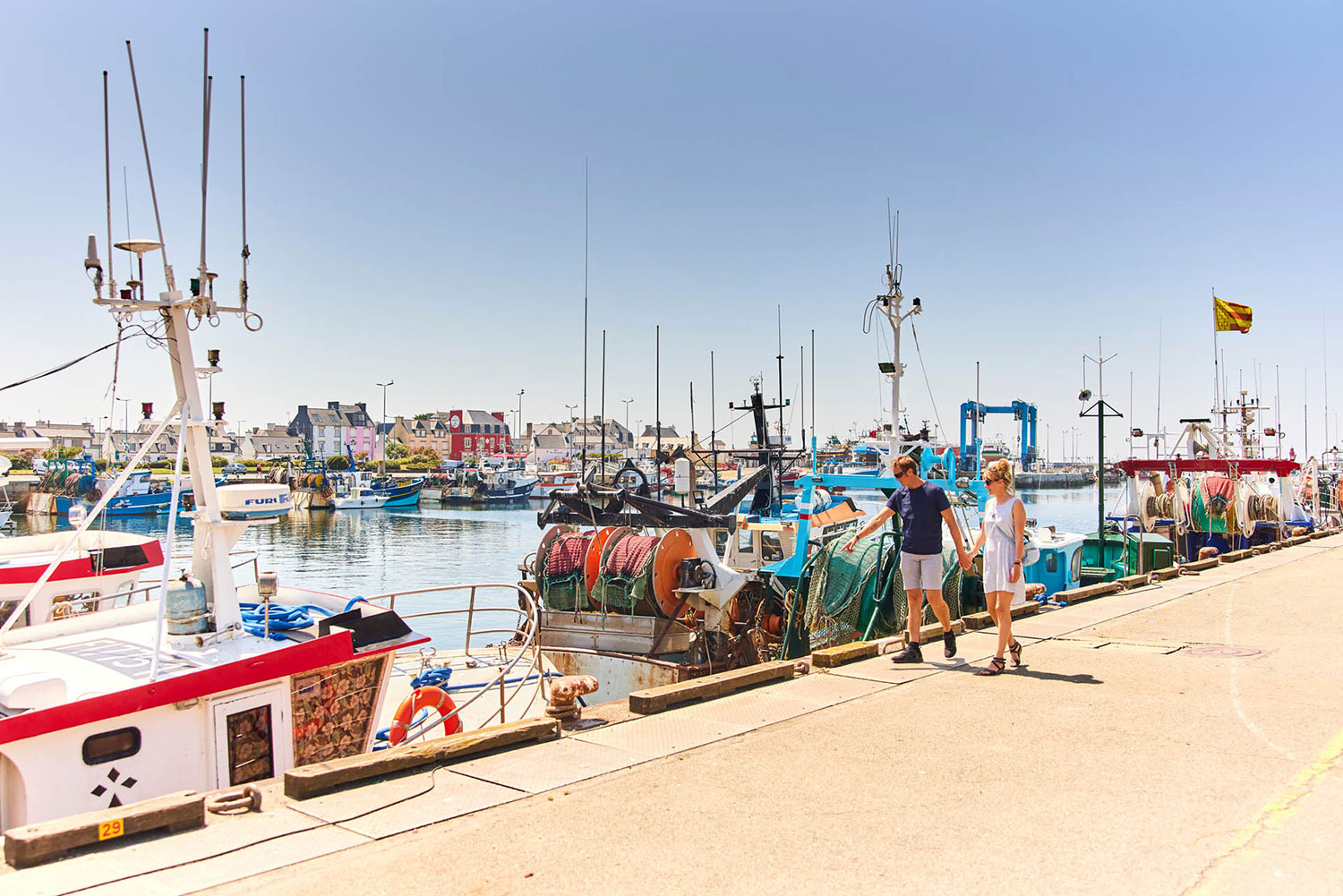 Balade le long des ports