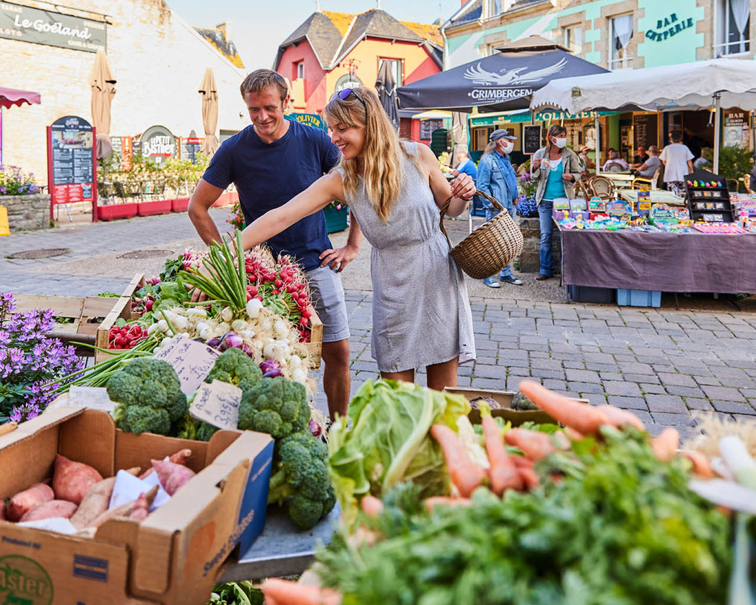 Les jours de marchés au Guilvinec