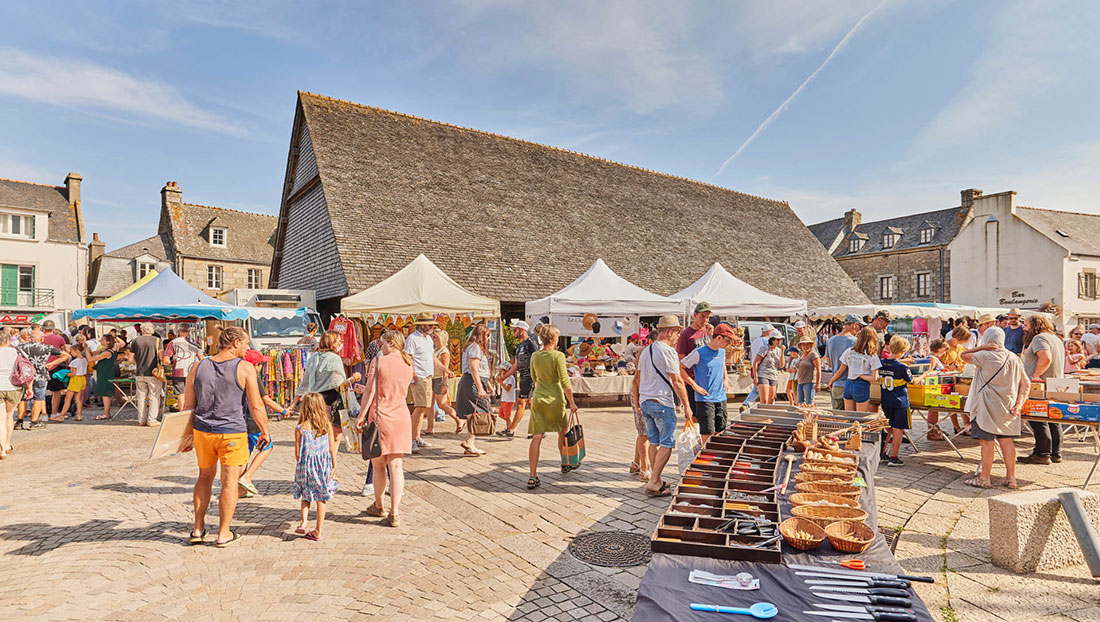 Les jours de marchés à Plouescat