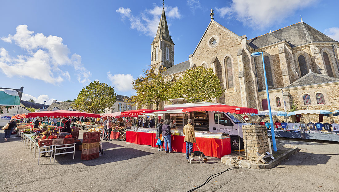 Les jours de marchés à Pénestin