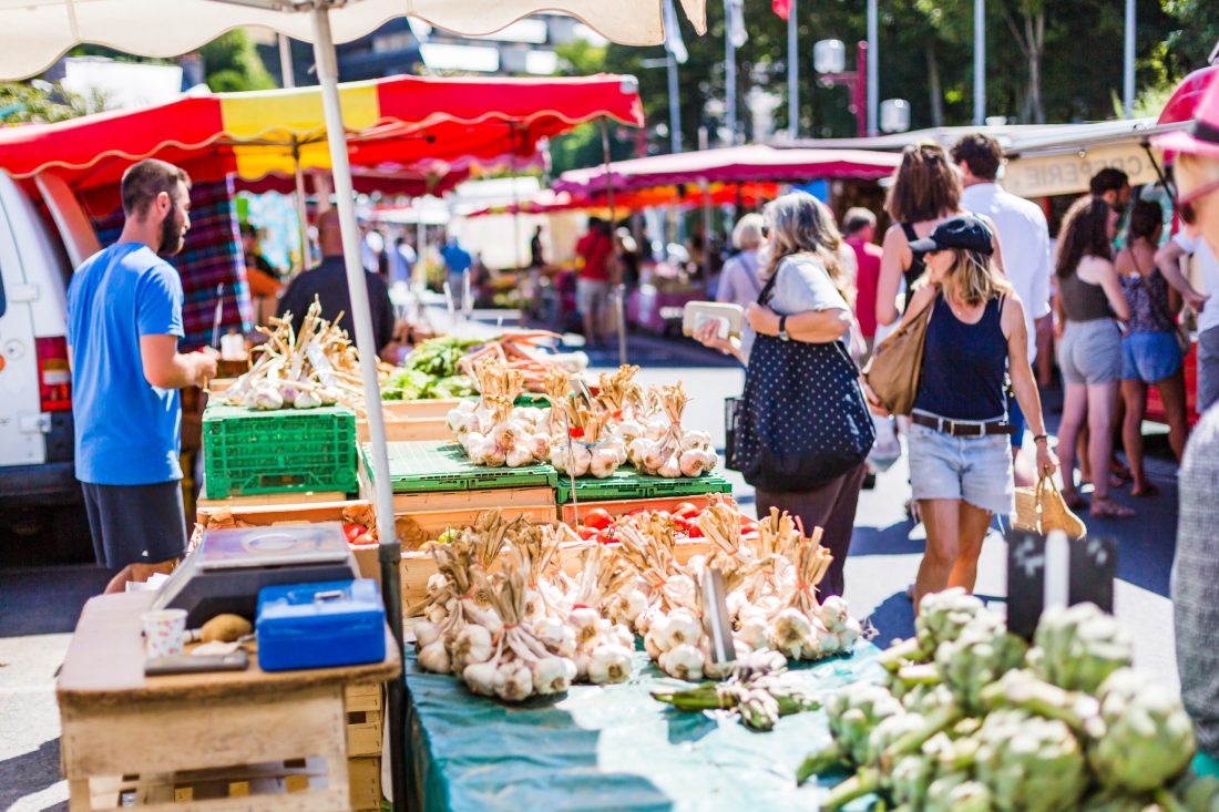 Les jours de marchés à Pléneuf Val-André
