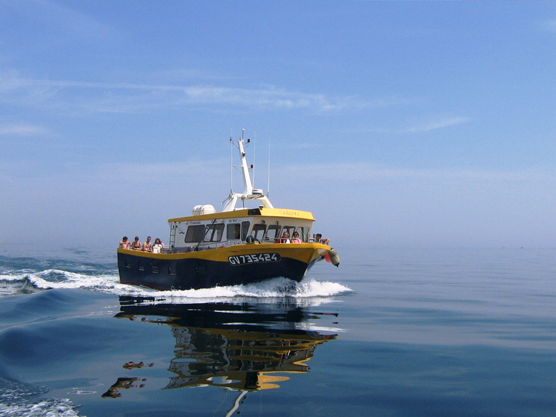 Promenades et pêche en mer Soizen