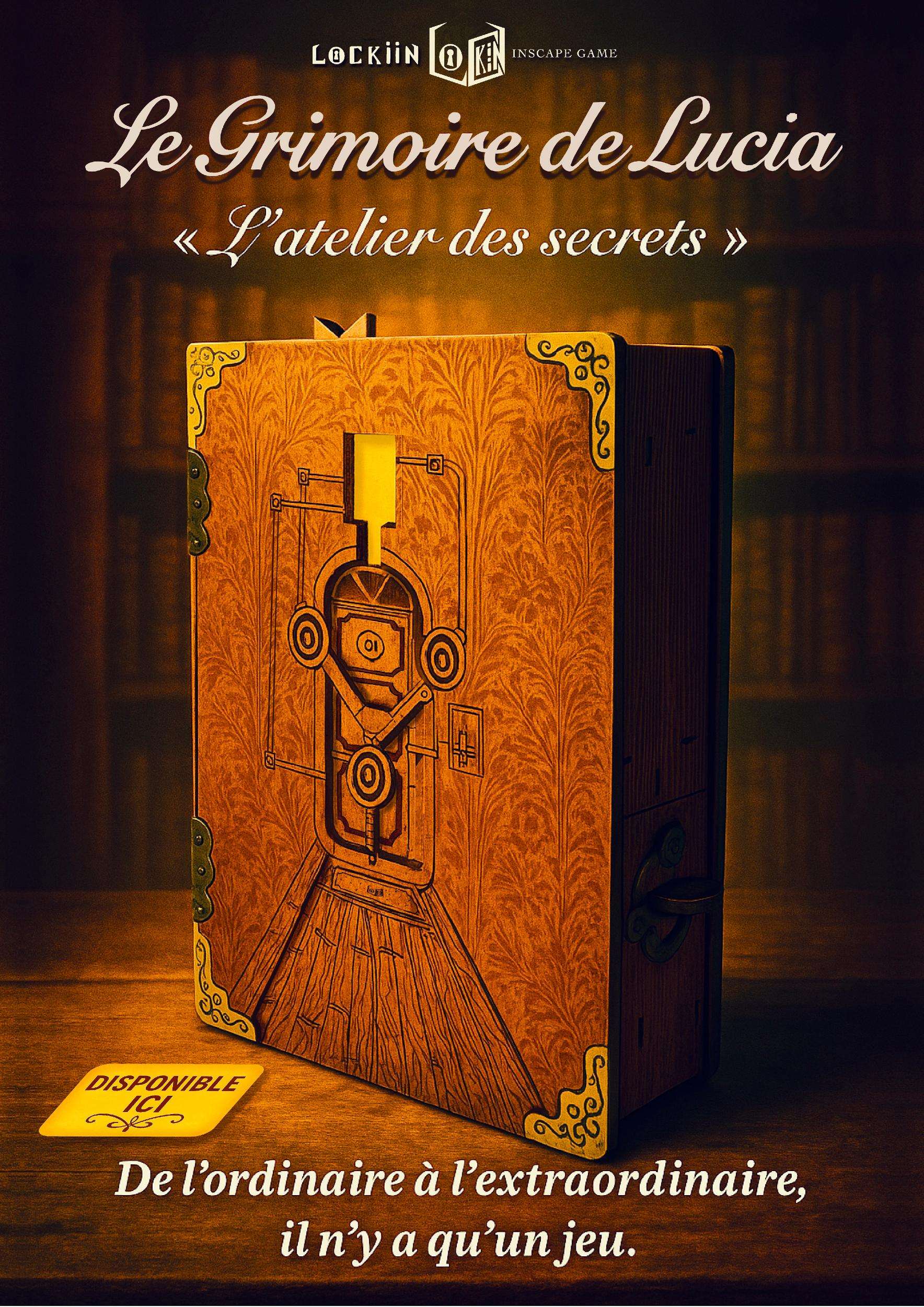 Le grimoire de Lucia – Inscape Game à Arzon