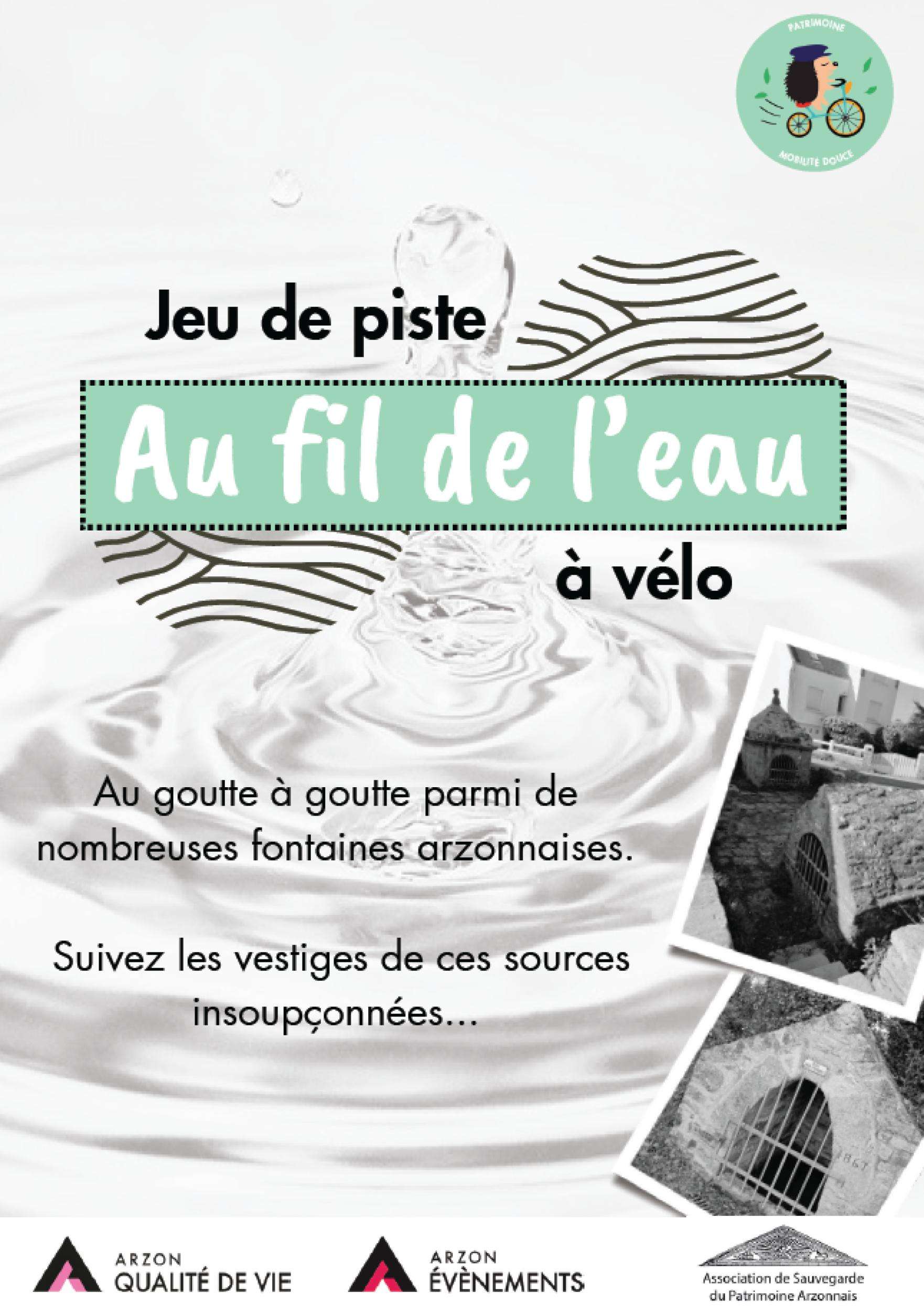 Jeu de piste à vélo « Au fil de l’eau » à Arzon