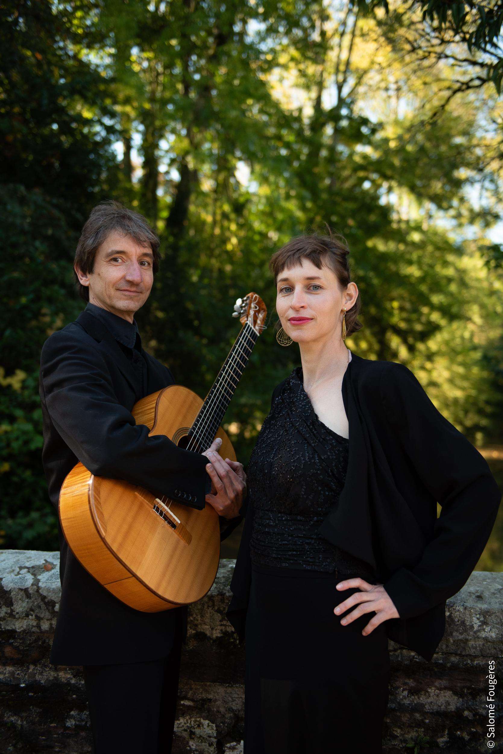Concert Duo Galana – Voix et guitares à Arzon