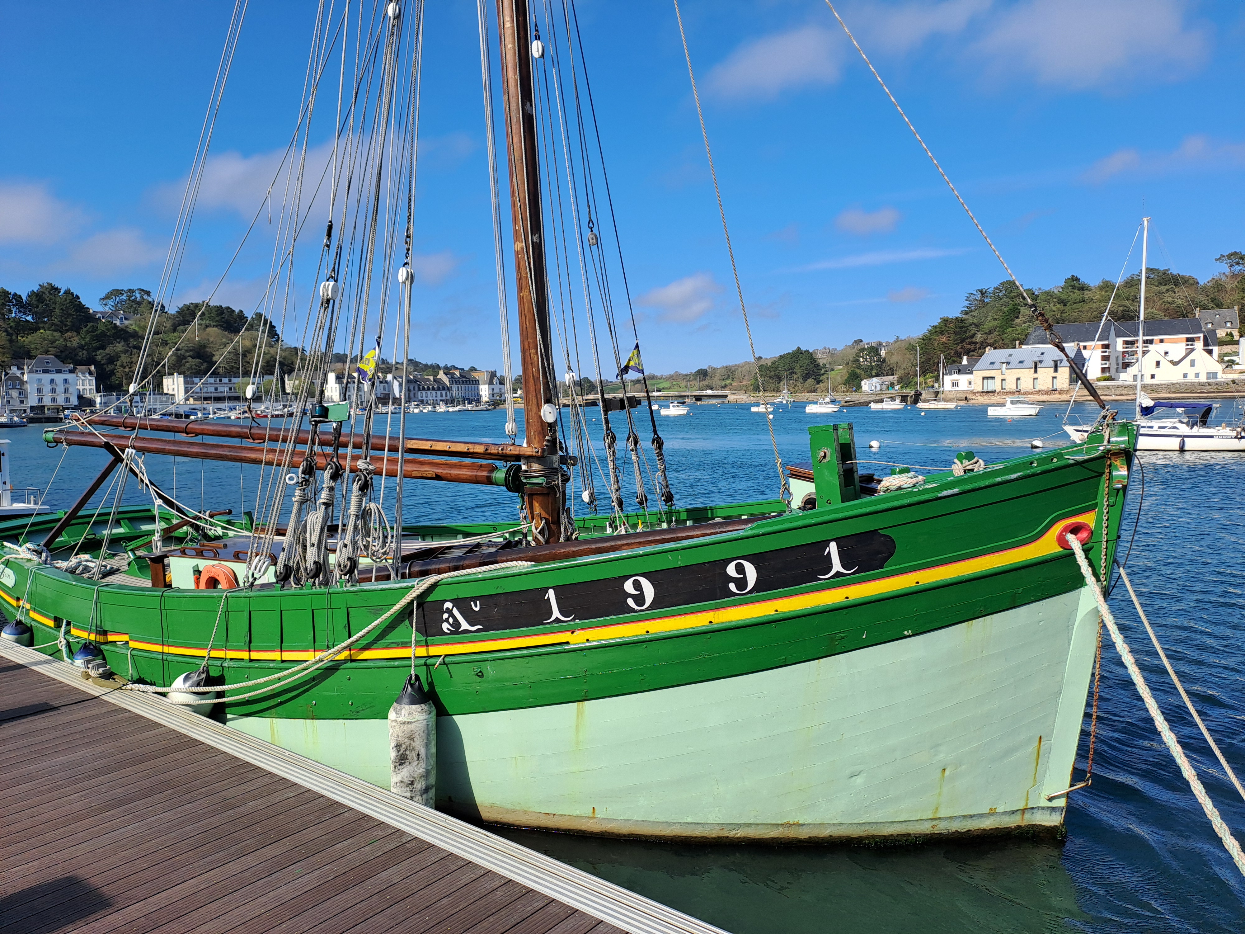 Convoyage d’Audierne vers Loctudy dans le cadre de La Route de l’Amitié