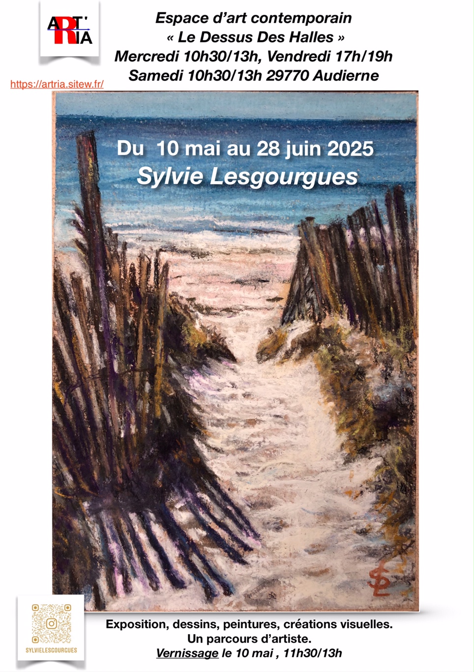 Exposition Sylvie Lesgourgues – Art’Ria