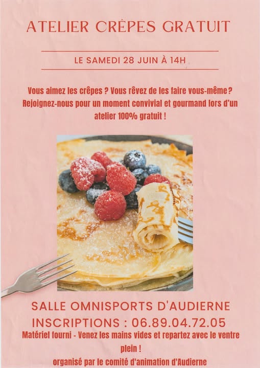 Apprentissage crêpes