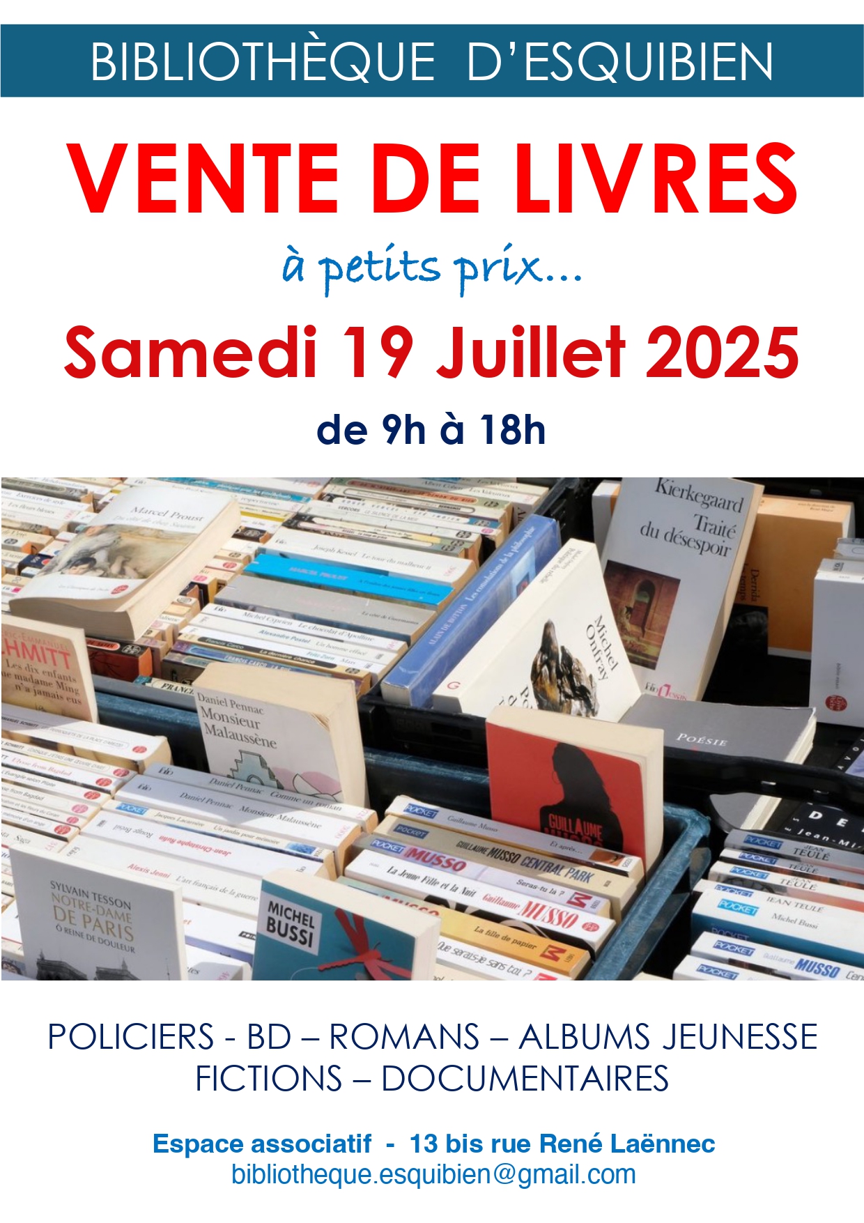 Vente de livres
