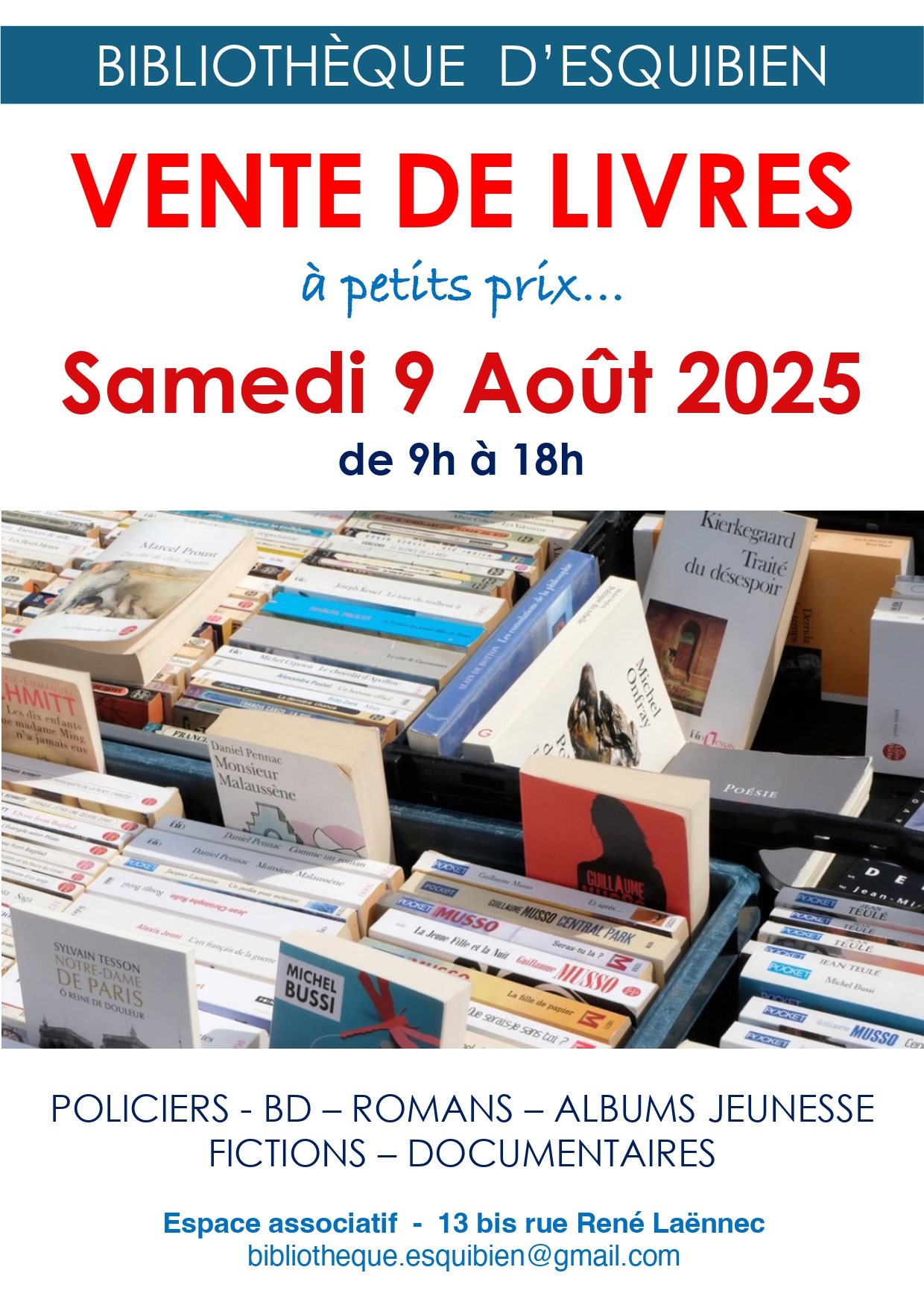 Vente de livres