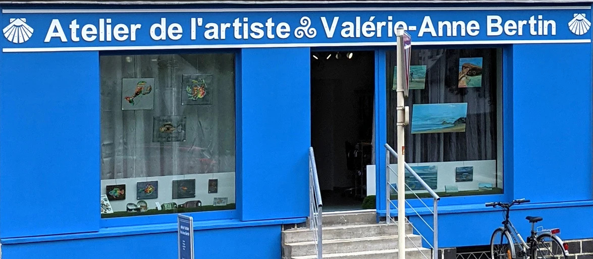 Atelier de l’artiste Valérie-Anne Bertin