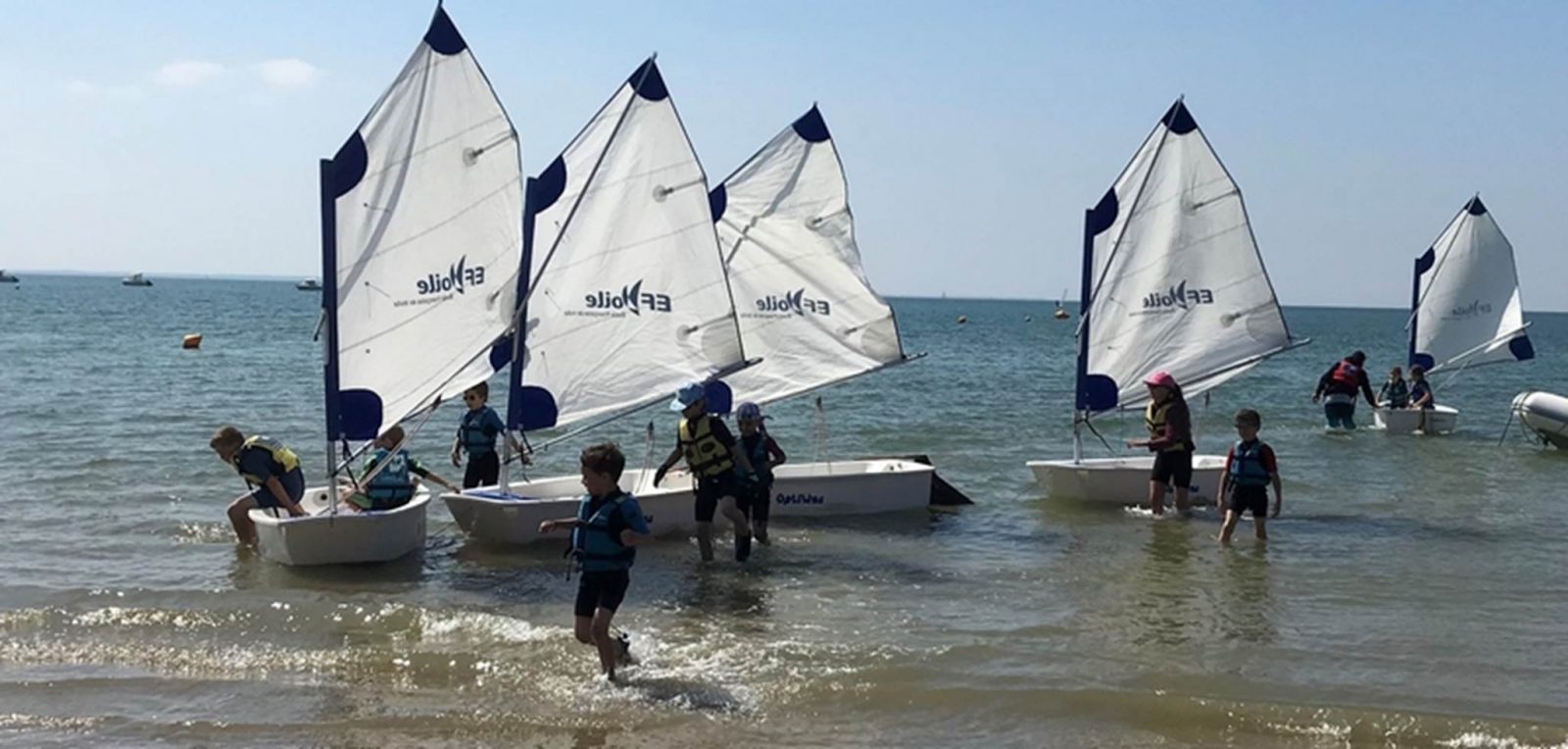 Ecole de voile - Club nautique de Damgan - Sensation Bretagne