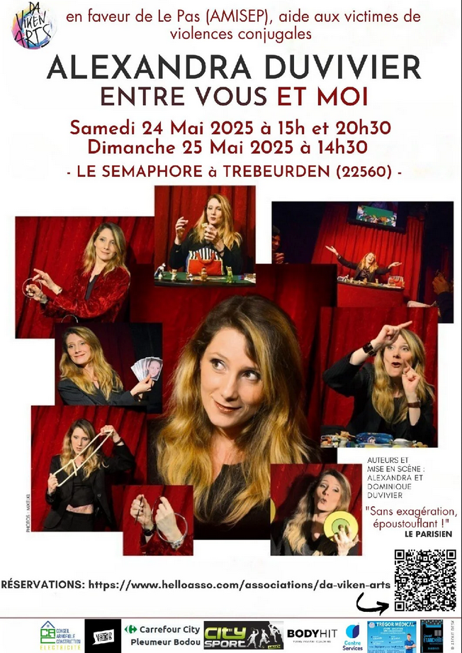 Spectacle de magie : Alexandra Duvivier – Entre vous et moi