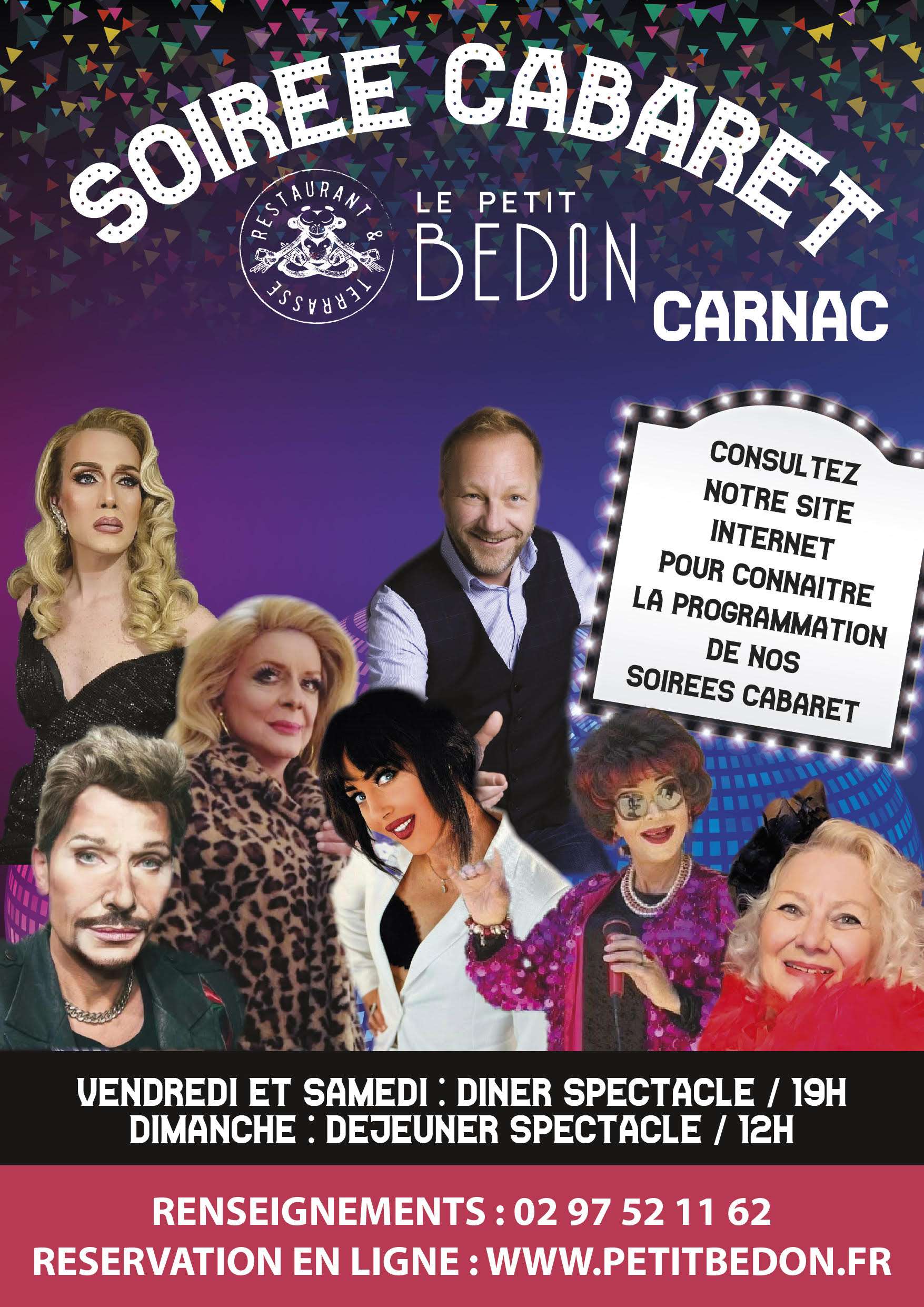 Soirée Cabaret au Petit Bedon