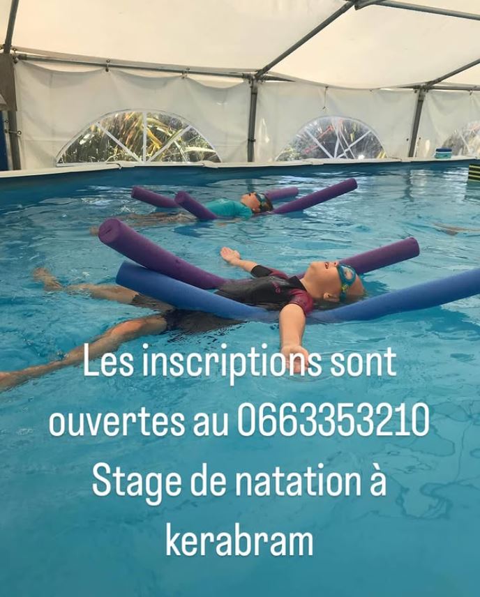 Stages de natation avec le Club des Marsouins