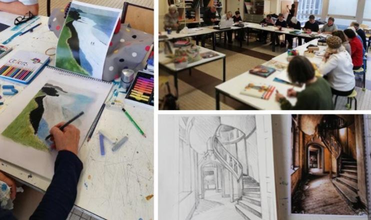 Cours de dessin et peinture avec Cours Phoebus