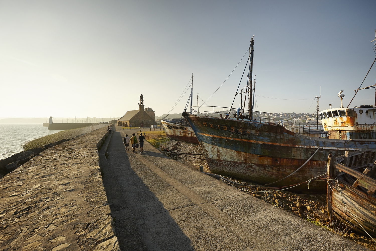 Cimetière de bateaux de Camaret Sur Mer