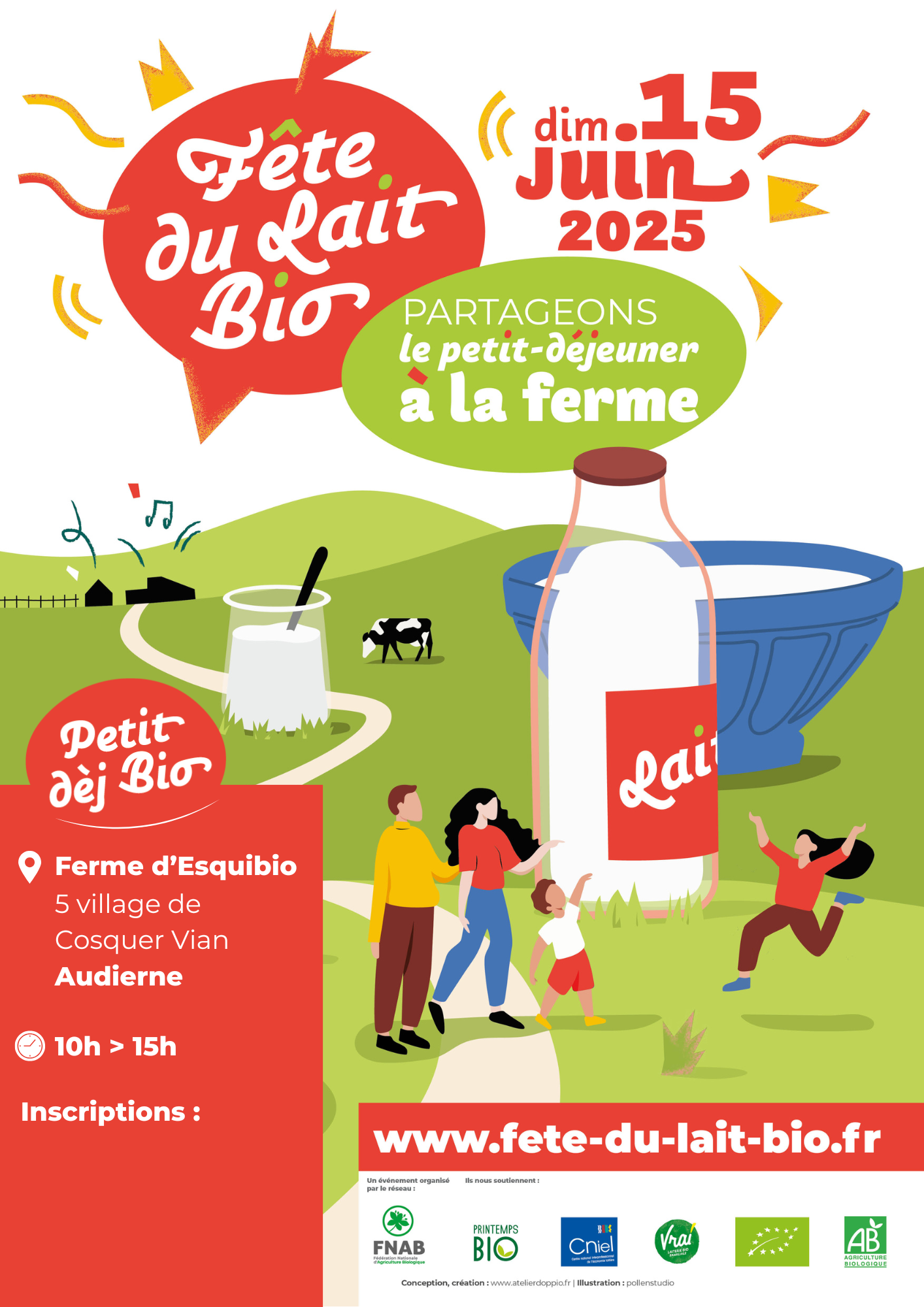 Petit Déj Bio à la Ferme d’Esquibio
